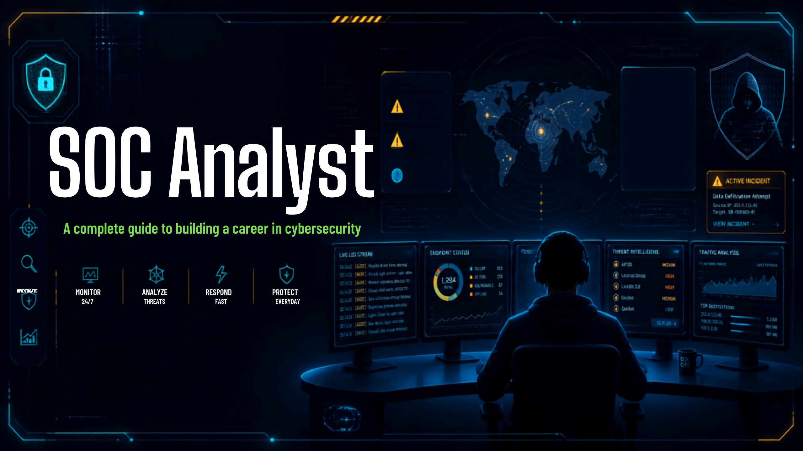 You are currently viewing SOC Analyst: A Complete Guide to Building a Career in Cybersecurity